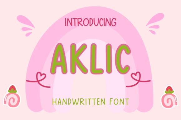 Aklic: A Quirky Display Font for Bold Branding