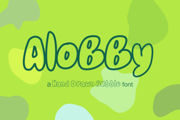 Alobby Font for Handmade Creativity and Branding