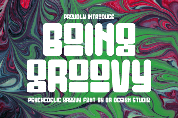 Boing Groovy: A Playful Display Font for Bold Visuals