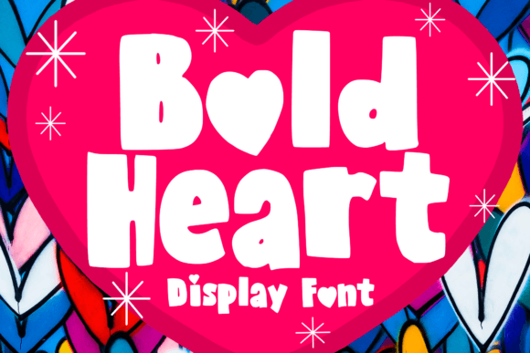 Bold Heart Font for Creative Makers and Handmade Sellers