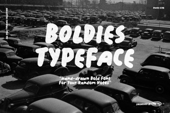 Boldies Font for Handmade Projects and Commercial Designs