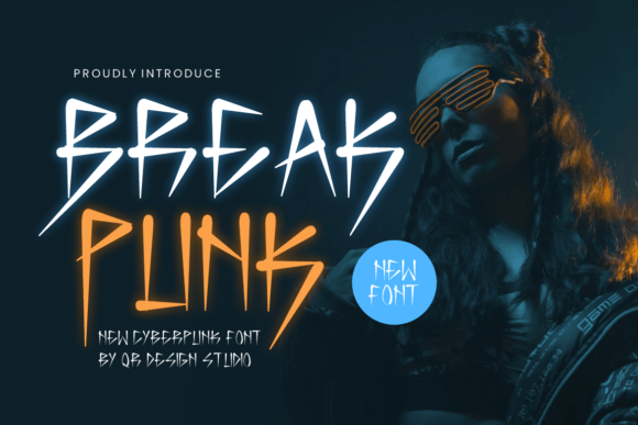 Break Punk: A Fun and Cool Display Font for Creative Projects