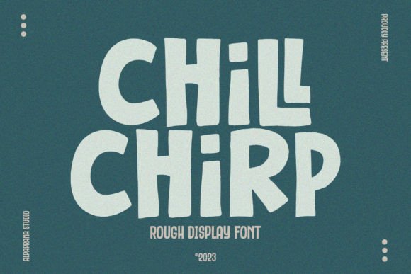 Chill Chirp: A Retro Font for Modern Branding