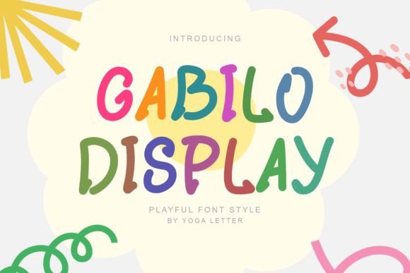 Gabilo Display: A Playful Typeface for Digital Creativity
