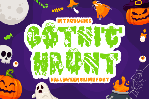Gothic Haunt Font for Spooky Seasonal Designs
