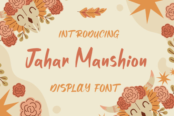 Jahar Mansion: A Joyful Display Font for Branding
