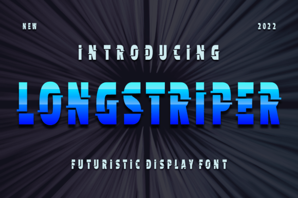 Longstriper: A Modern Font for Polished Branding