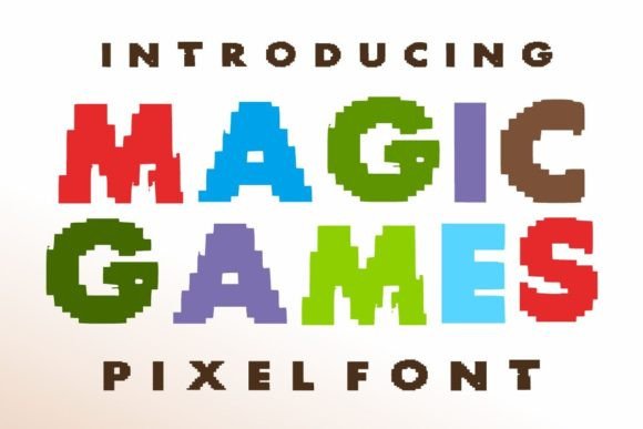 Magic Games Font for Bold Web Design Headlines
