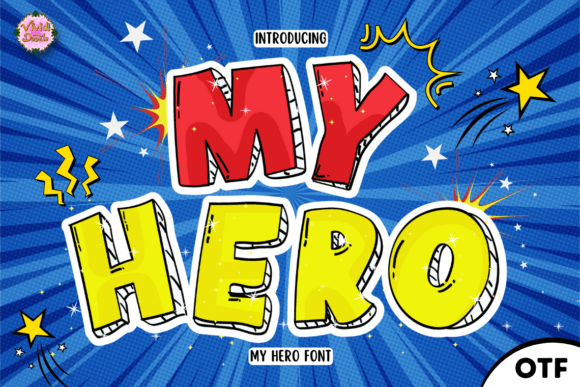 My Hero Font Review: Bold and Dynamic Display Typography