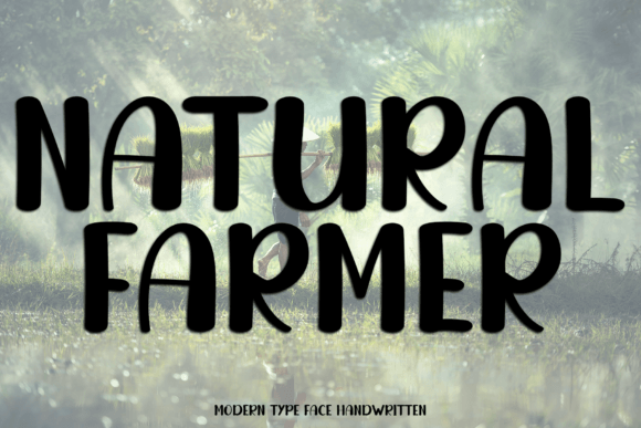 Natural Farmer Font for Modern Branding and Design