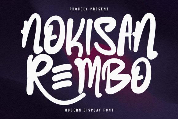 Nokisan Rembo Font Download for Creative Projects