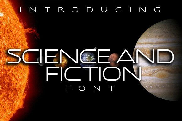 Science and Fiction Font for Business Branding