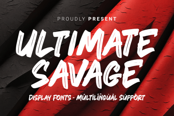 Ultimate Savage Font for Elegant Branding and Display Design