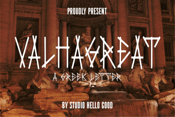 Valhagreat: A Display Font for Timeless Branding
